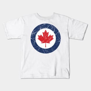 Canada Roundel Vintage Kids T-Shirt